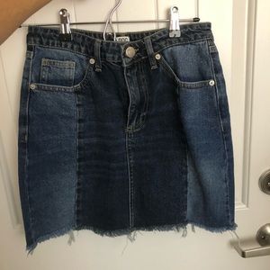 Urban Outfitters BDG Two Tone High Waisted Skirt